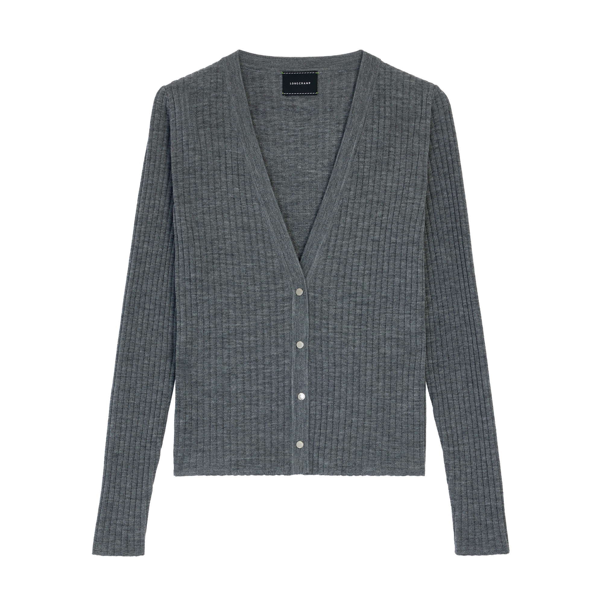 null Cardigan, Grey