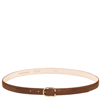 Archive Ladies' belt , Chocolate - Leather
