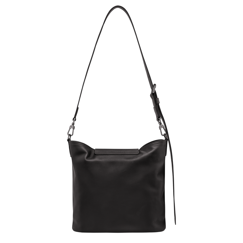 Le Pliage Xtra Shoulder bag , Black - Leather  - View 4 of  6