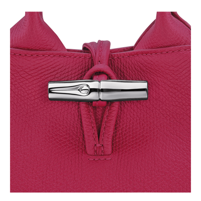 Le Roseau Handbag XS, Beetroot