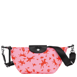 Le Pliage Collection XS Crossbody bag , Pink - Canvas