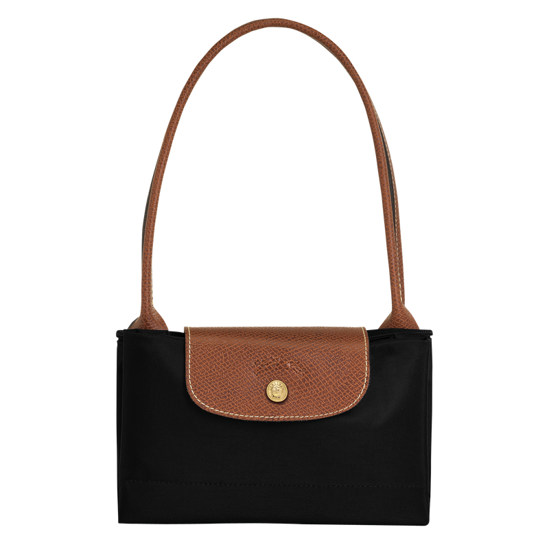 Le Pliage Original M Tote bag , Black - Recycled canvas  - View 6 of  6