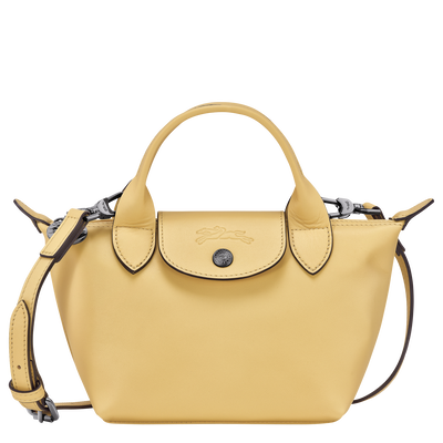 Le Pliage Xtra XS Handbag , Wheat - Leather