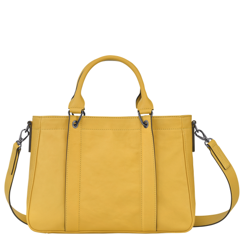 Longchamp 3D M Handbag Yellow Leather Longchamp TH