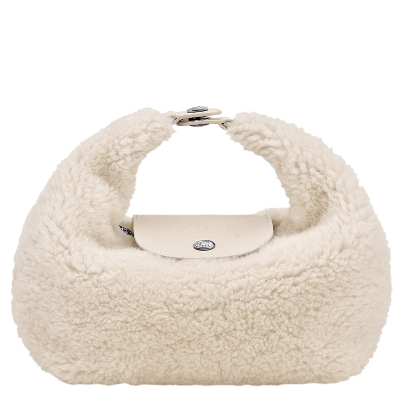 Le Pliage Xtra XS Handbag , Ecru - Leather  - View 1 of  2