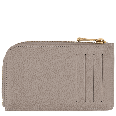 Le Foulonné Card holder , Turtledove - Leather