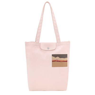 Caroline H&eacute;lain x Longchamp M Tote bag , Ballet - Canvas