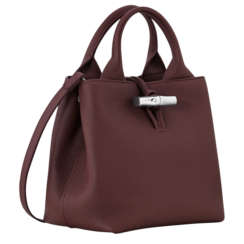 Le Roseau S Handbag , Burgundy - Leather  - View 2 of  6