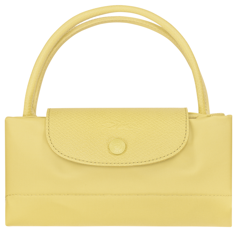 Le Pliage One S Handbag , Lime - Recycled canvas  - View 6 of  6