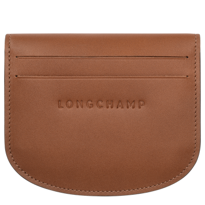 Épure Card holder , Cognac - Leather