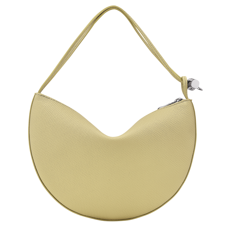 Le Roseau Clutch , Pistachio - Leather  - View 4 of  6