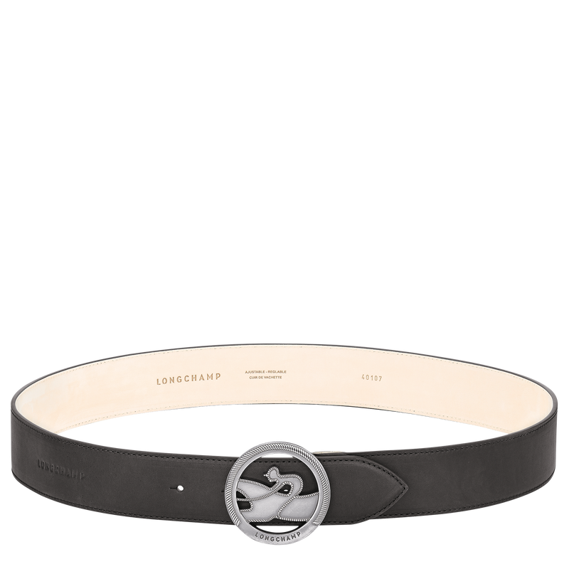 La M&eacute;daille Longchamp Ladies' belt , Mineral - Leather  - View 1 of  3