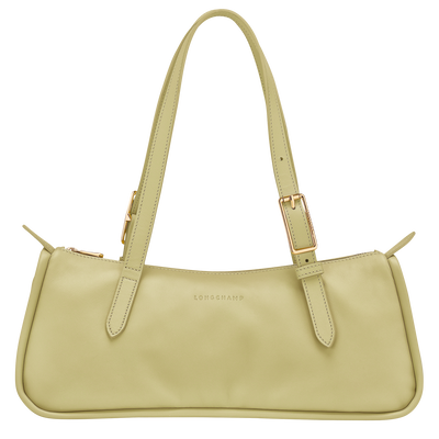 Looong L Shoulder bag , Pistachio - Leather