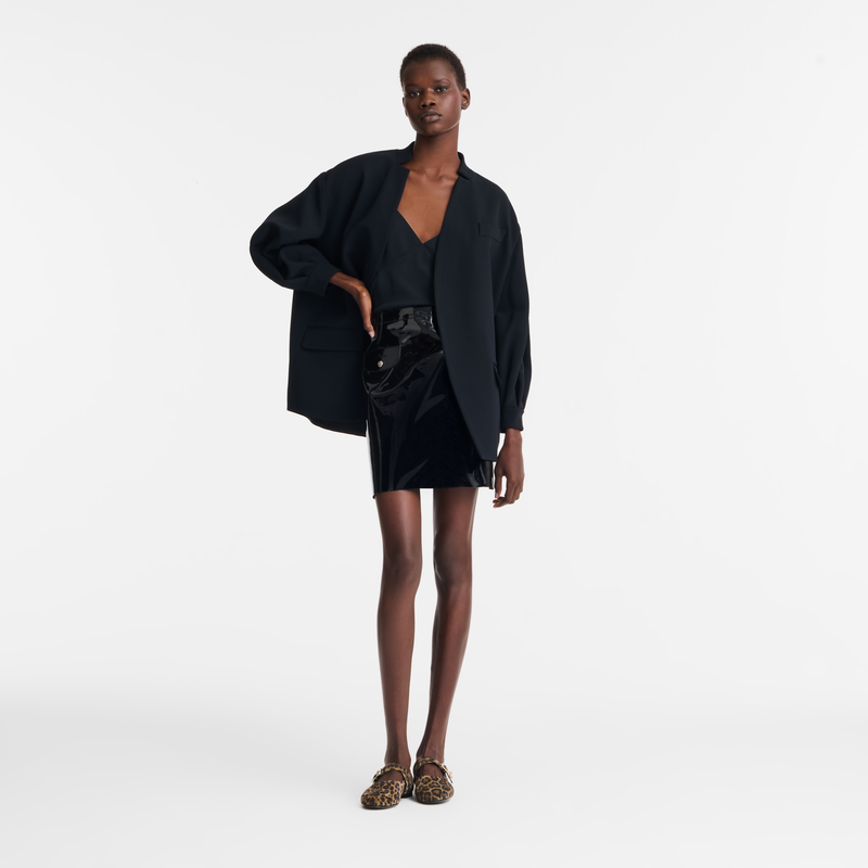 Jacket , Black - Crepe  - View 2 of  4