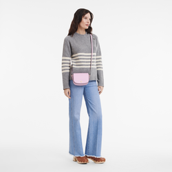 Épure XS Crossbody bag , Pink - Leather