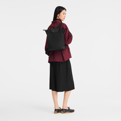 Le Pliage One M Backpack , Black - Recycled canvas