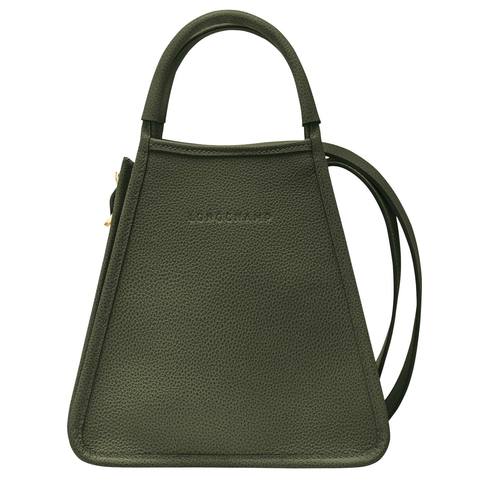 Le Foulonné Handbag S, Khaki