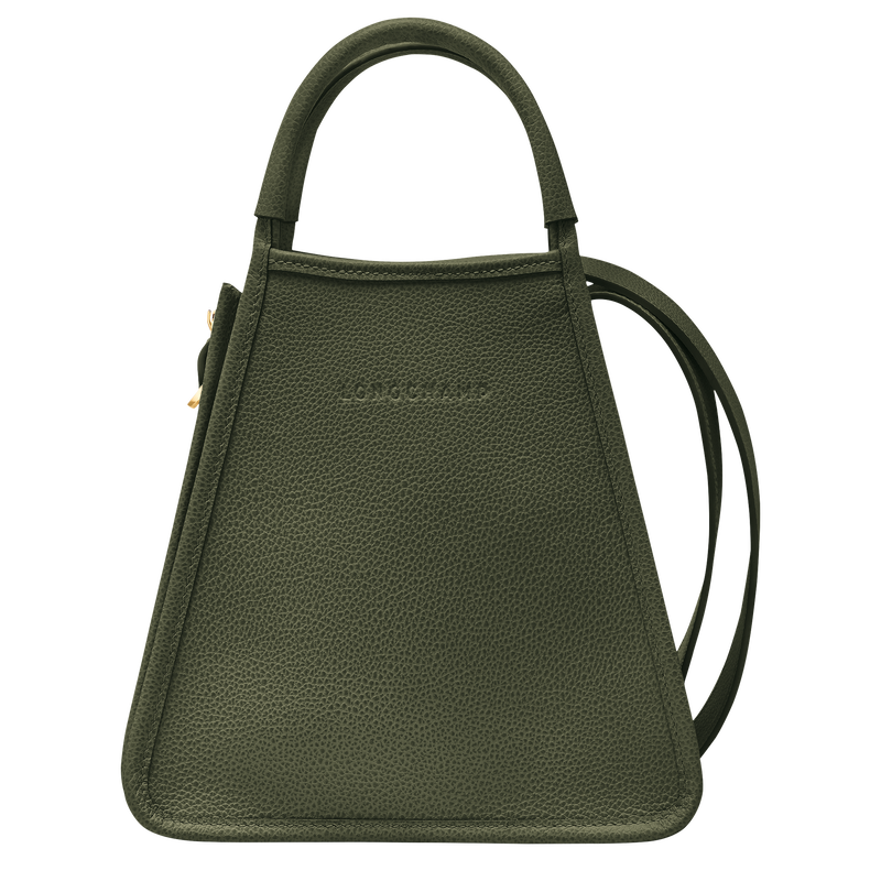 Le Foulonné S Handbag , Khaki - Leather  - View 1 of  5