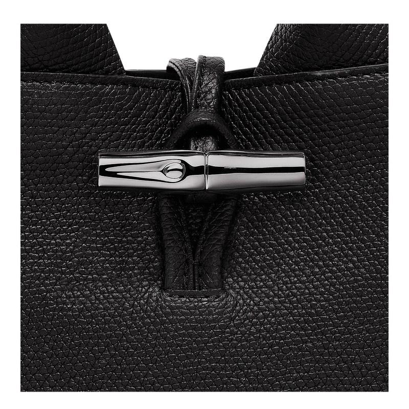 Le Roseau XS Handbag , Black - Leather  - View 7 of  7