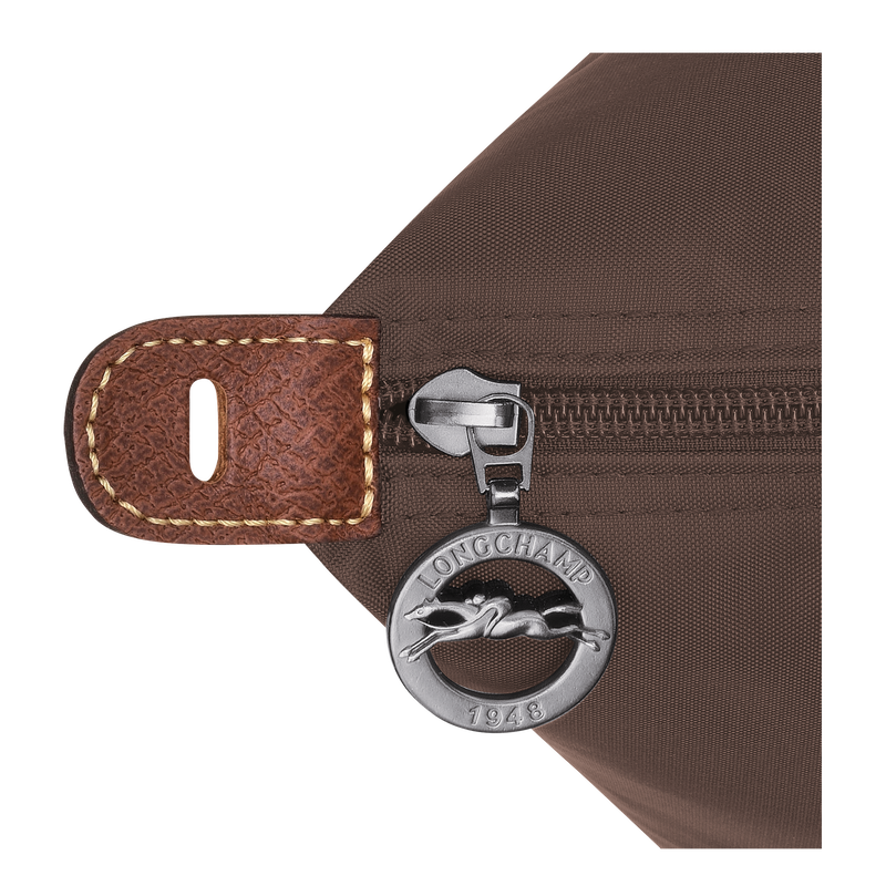 Le Pliage Original L Travel bag , Mocha - Recycled canvas  - View 5 of  6