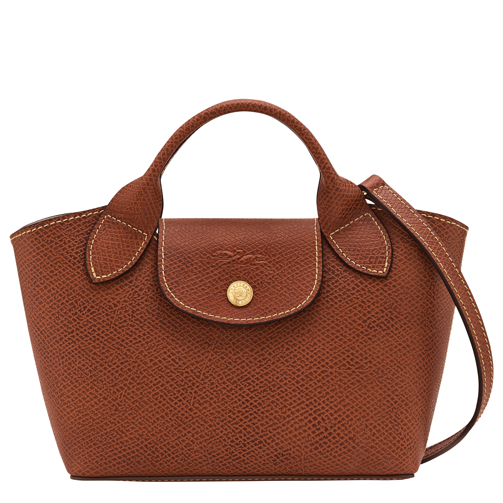 Tote bag XS, Brown - View 1 of
3 - zoom in Épure Tote bag XS, Brown