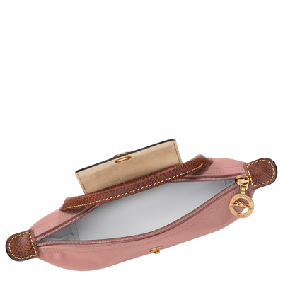 Le Pliage Original Pouch with handle, Pink Tea