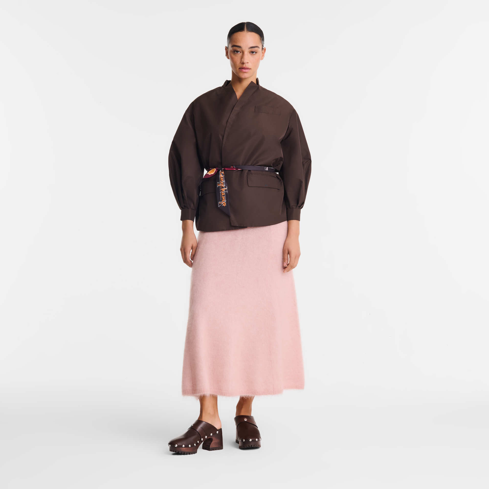 Kimono jacket, Mocha - View 2 of
5 - zoom in null Kimono jacket, Mocha