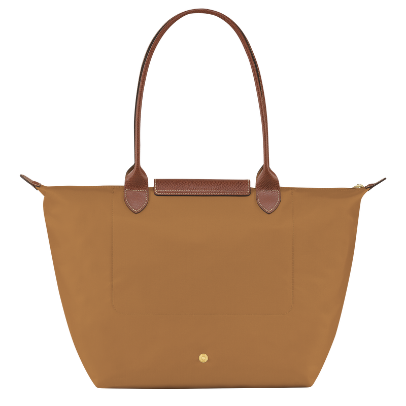 Le Pliage Original L Tote bag , Fawn - Recycled canvas  - View 4 of  7