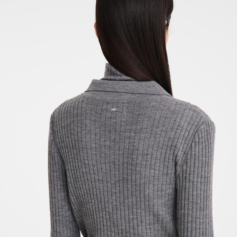 Top , Grey - Knit  - View 5 of  5