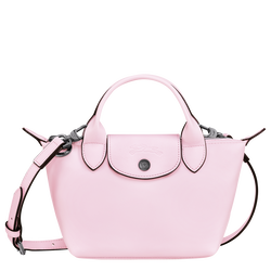 Le Pliage Xtra XS Handbag , Petal Pink - Leather