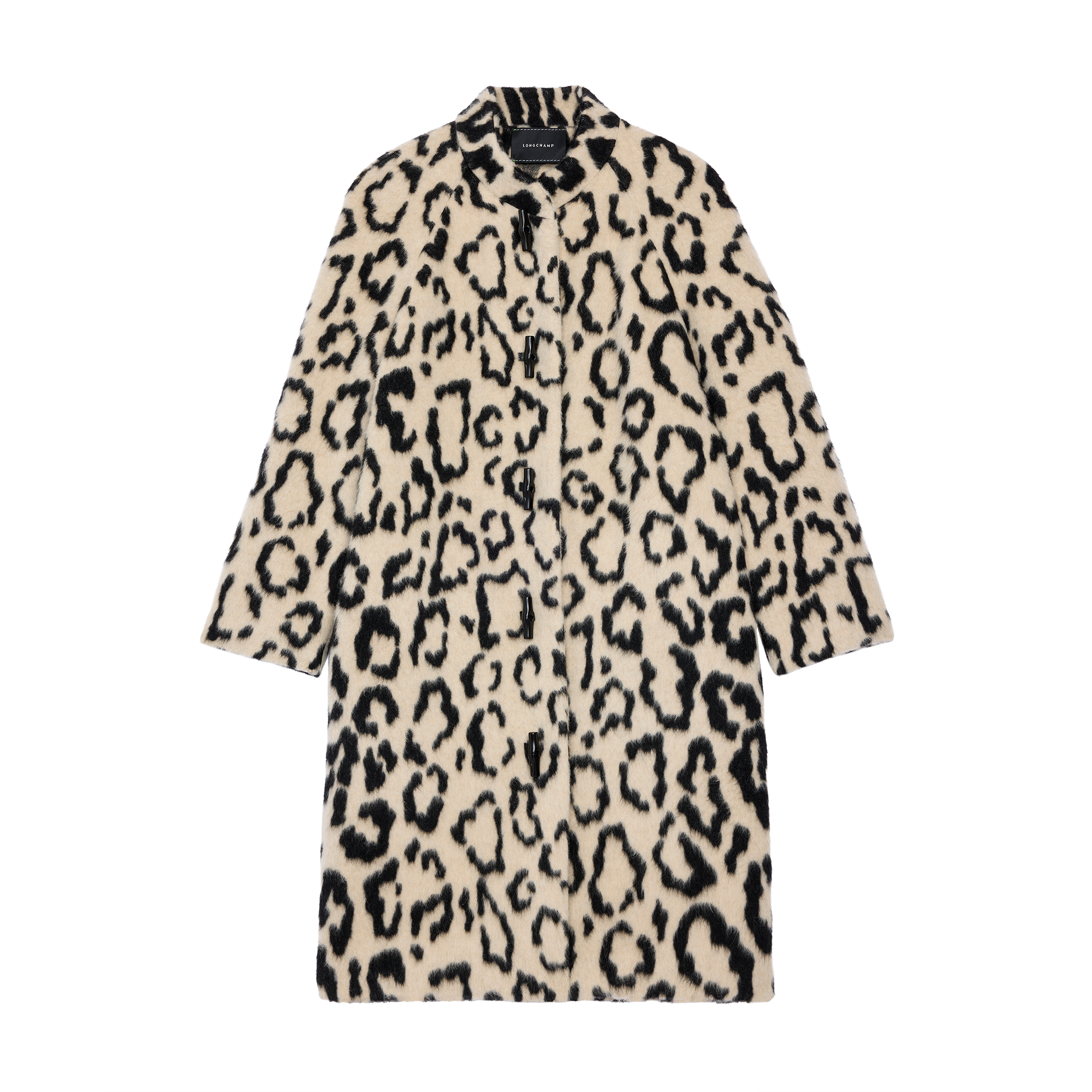 null Coat, Black/Beige