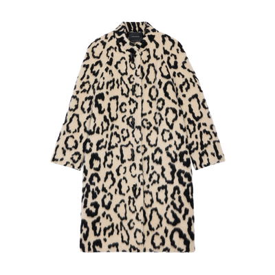 null Coat, Black/Beige