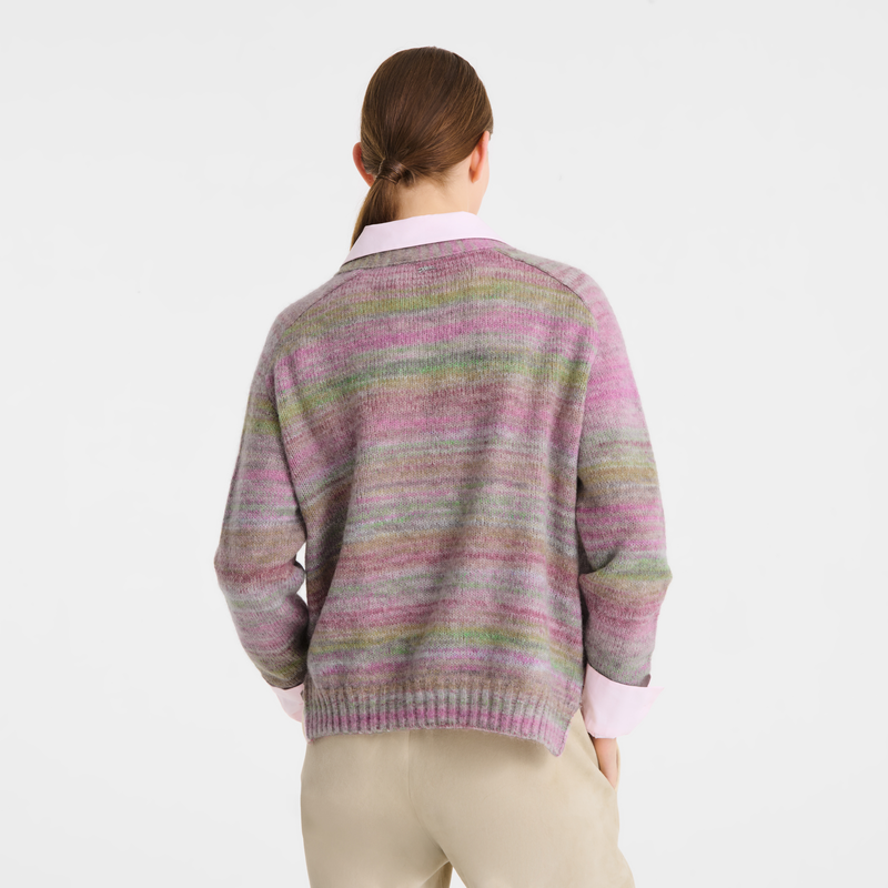 Cardigan , Rainbow - Knit  - View 3 of  5
