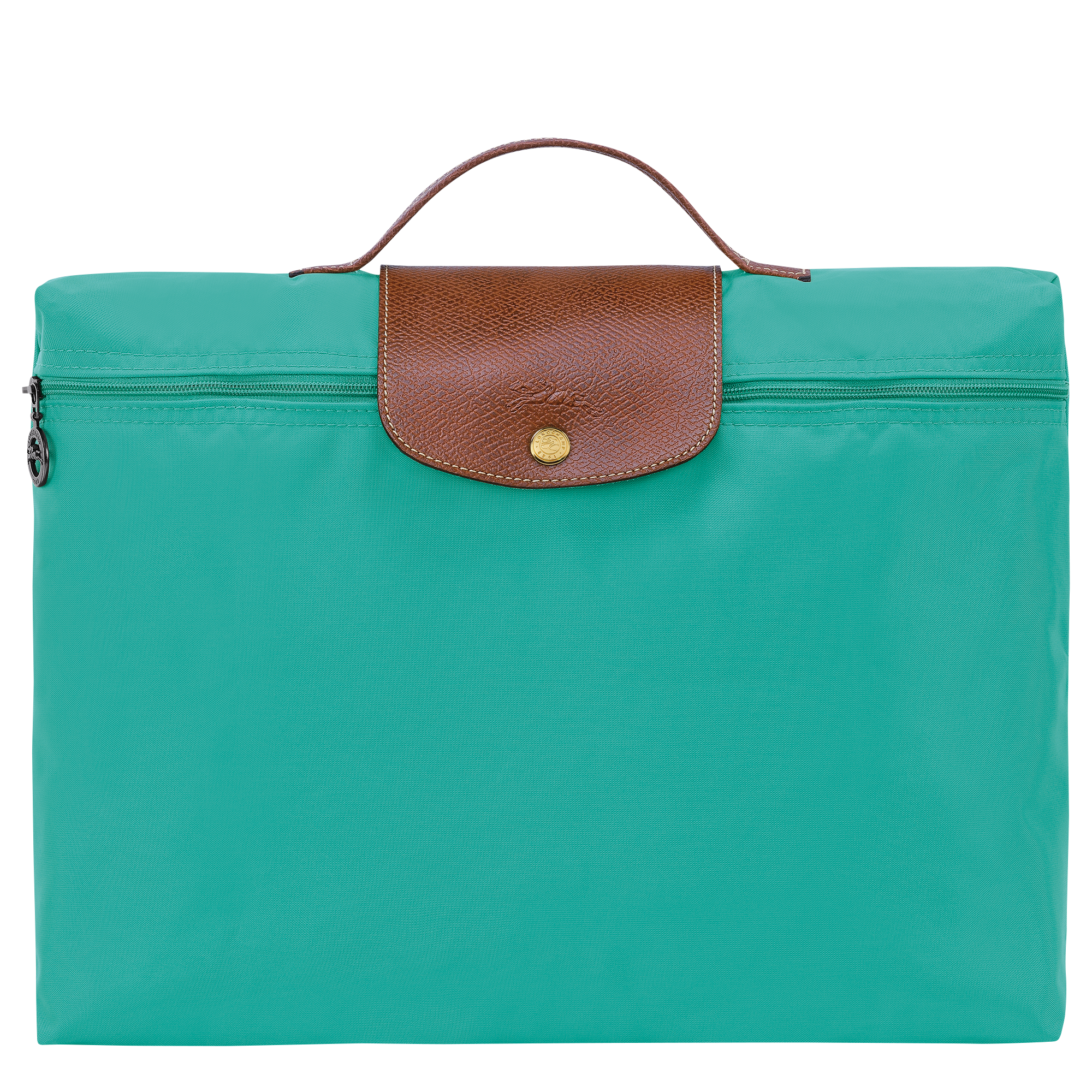 Briefcase S, Turquoise - View 1 of 
        5 - zoom in Le Pliage Original Briefcase S, Turquoise