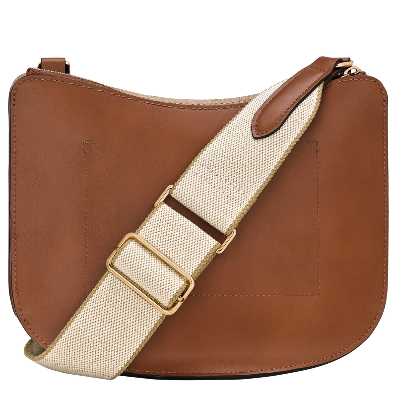 &Eacute;pure S Crossbody bag , Cognac - Leather  - View 4 of  6