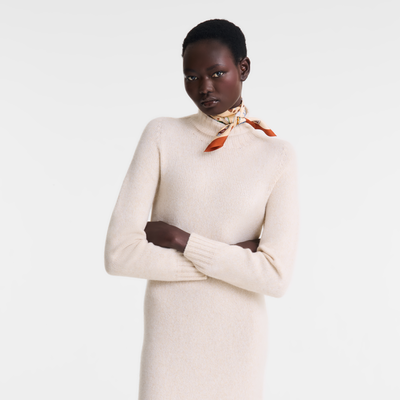 null Long dress, Ecru