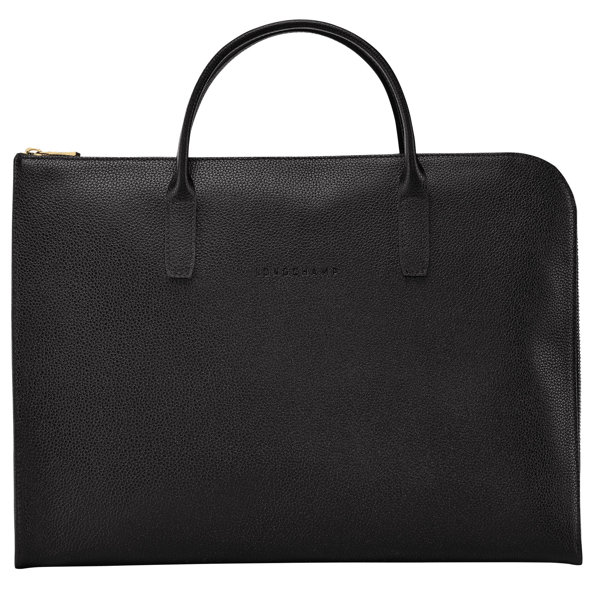 Briefcase S, Black - View 1 of 
        5 - zoom in Le Foulonné Briefcase S, Black