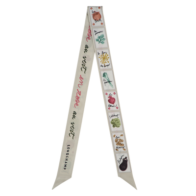 Pink and Green Headband , Paper - Silk