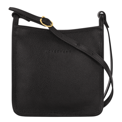 Le Foulonné S Crossbody bag , Black - Leather