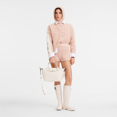 Le Pliage Xtra Handbag S, Ecru