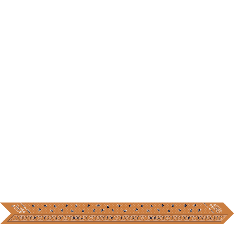 French Bandana Headband , Amber - Silk  - View 1 of  2