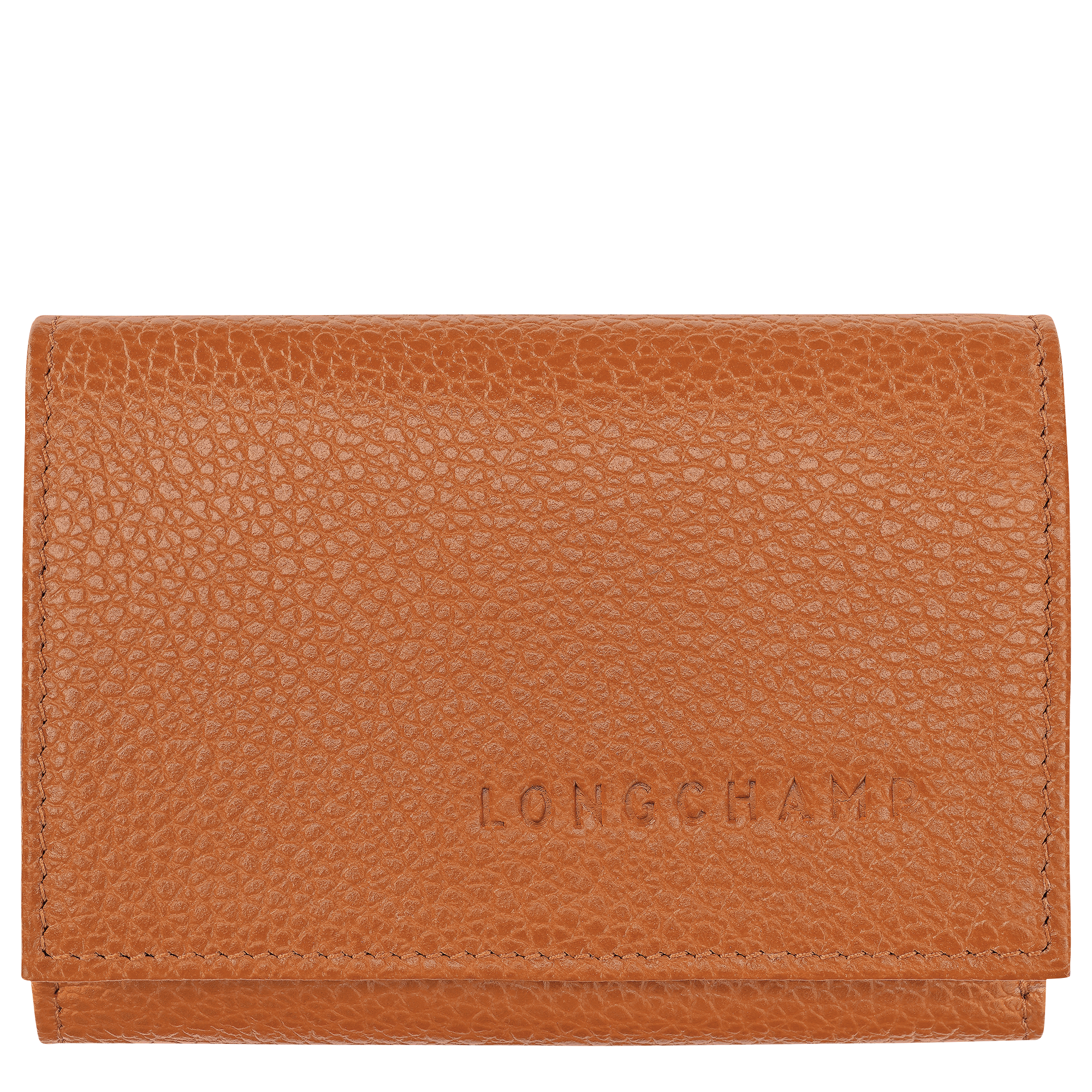 Le Foulonn&eacute; Compact wallet, Amber