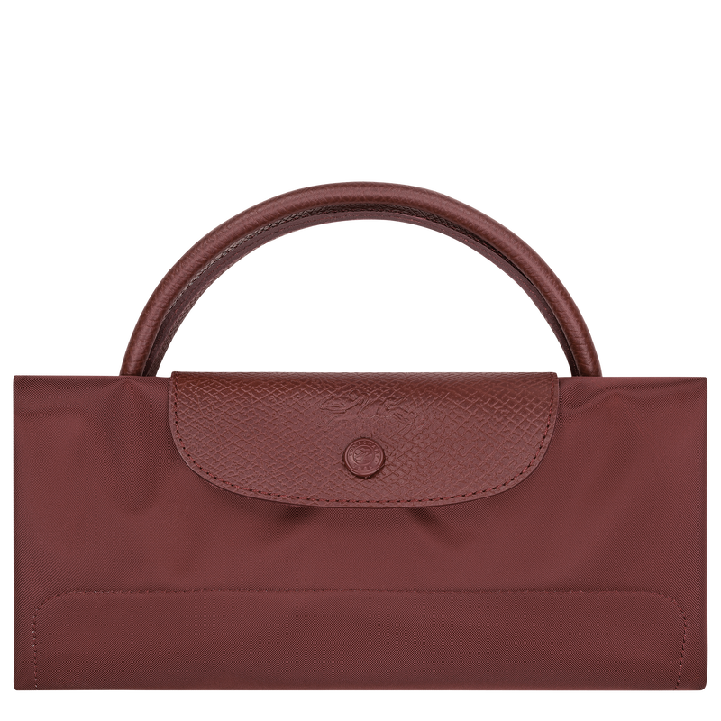 Le Pliage One S Travel bag , Burgundy - Canvas  - View 6 of  6
