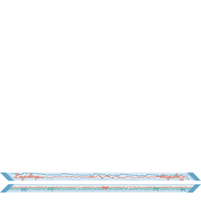 Rubans Longchamp Headband , Lagoon - Silk