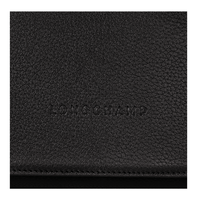 Le Foulonné Crossbody bag M, Black