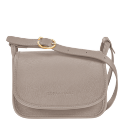 Le Foulonné S Crossbody bag , Turtledove - Leather