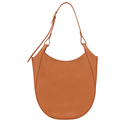 Le Foulonné L Hobo bag , Amber - Leather