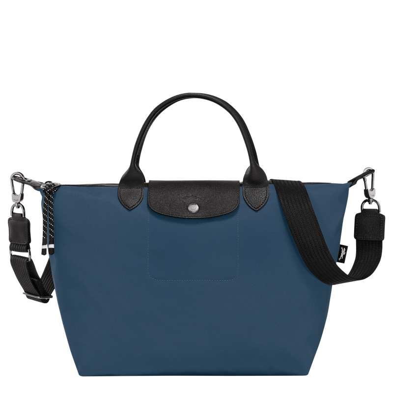 Le Pliage Energy L Handbag , Dark Purple - Recycled canvas  - View 1 of  5