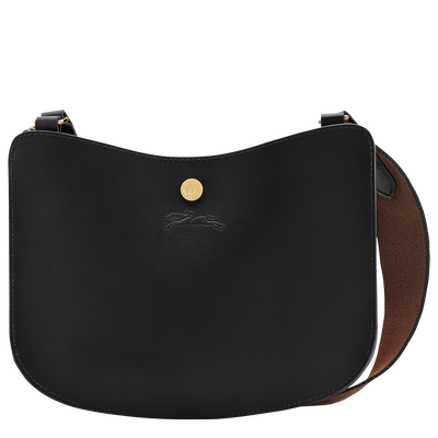 &Eacute;pure S Crossbody bag , Black - Leather