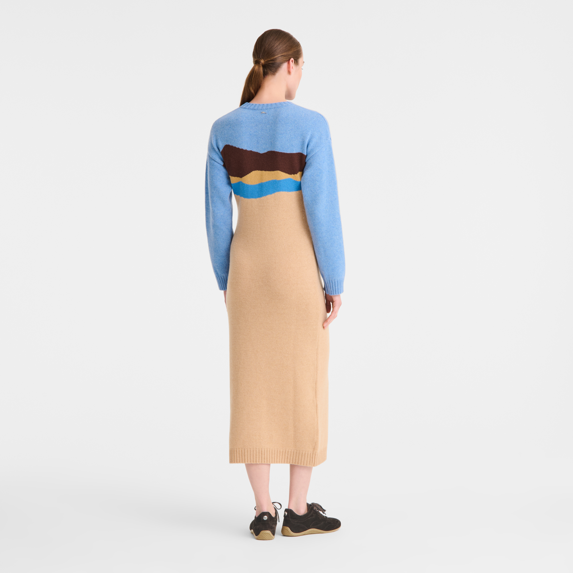 null Dress, Beige